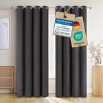 Blumtal Verdunklungsvorh&auml;nge 2er Set - Thermovorhang Hitzeschutz - Vorhang