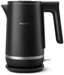 Philips Wasserkocher HD9396/90, Schwarz, 2200 W, 1,7 l