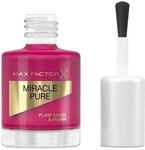 Max Factor Miracle Pure Nail Colour, Fb. 320 Sweet Plum, veganer Nagellack, lang