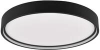 Trio Leuchten LED Deckenleuchte Doha 641310232, Metall Schwarz matt, Acryl, inkl. 29