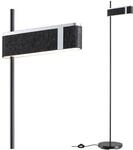 Paulmann 79988 LED Stehleuchte 3-Step-Dim Jagun 2700K 1250lm 20,4W Anthrazit Filz,
