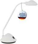 MAUL Schreibtischlampe LED MAULarc | Kleine Schreibtischlampe mit Standfu&szlig; 
