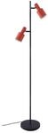 Lindby Stehlampe Ovelia (Modern) in Schwarz aus Metall (2 flammig, E27) - Stehleuchte