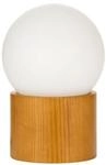 Pauleen 48315 Tischleuchte Woody Shine G9 max. 20W Holz, Natur Holz, Glas