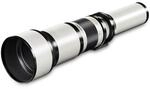 Walimex pro 650-1300mm 1:8-16 CSC Teleobjektiv f&uuml;r DSLR MFT - Manueller Fokus,