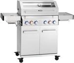 TAINO PLATINUM YAMARA 4+2 Gasgrill Edelstahl 4 Brenner Keramik Sear-Burner...