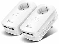 TP-Link Powerline Adapter Set TL-PA8030P KIT(1300Mbit/s, mit Steckdose, 2*2-MIMO, 6
