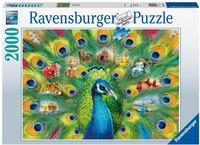 Ravensburger 16567 Land of The Peacock Pfau Puzzle, Multicolor