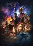 Komar Vlies Fototapete - Avengers Battle of Worlds - Gr&ouml;&szlig;e: 200 x 280 cm...