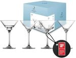 Zwiesel Glas Martiniglas Echo (4-er Set), moderne Martini Gl&auml;ser mit besonderem