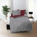 Traumschlaf Biber Bettw&auml;sche Uptown smaragd, 1 Bettbezug 200 x 220 cm + 2