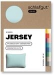 schlafgut Easy Mako-Jersey Kissenbezug 70x90 cm Petrol Light (Hellt&uuml;rkis) &ndash;...