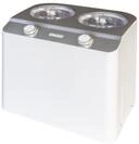 Unold 48830 Doppio Bianco Eismaschine, Speiseeisbereiter mit Kompressor inkl. 2