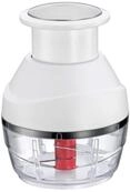 K&uuml;chenprofi Multischneider-1307702200 Silber One Size, Weiss/Opulenter Garten