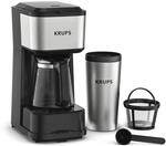 Krups Simply Brew Kaffeebereiter mit Filter 3 in 1, 3 Br&uuml;hoptionen, amerikanischer