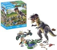 PLAYMOBIL Dinos 71524 T-Rex-Spurensuche, aufregende Suche nach dem Tyrannosaurus Rex,