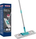 Leifheit r&uuml;ckenschonender Bodenwischer Profi XL Cotton Plus, Stahlstiel 146cm,
