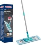 Leifheit r&uuml;ckenschonender Bodenwischer Profi XL super Soft, Stahlstiel 146 cm,