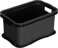 Rotho Aufbewahrungsbox Agilo A5 6 L schwarz 29 x 19 x 15,5 cm (L x B x H) Boxen,