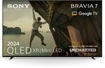 SONY BRAVIA 7 QLED (XR l Mini LED) 65 Zoll 4K HDR Google Smart TV (2024) SONY BRAVIA 7 QLED (XR l Mini LED) 65 Zoll 4K HDR Google Smart TV (2024)