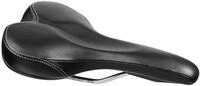 ergotec Ledersattel Comfort Stahlgestell, schwarz, M, 68007001