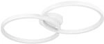 EGLO LED Deckenleuchte Amandolo, dimmbare Deckenlampe mit Fernbedienung, geometrische