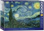 EuroGraphics 2000 Teile - Starry Night, Van Gogh, mehrfarbig, 8220-1204