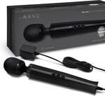 Le Wand Diecast Plug-In Vibrator, Schwarz, 29 cm