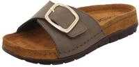 Rohde Damen Pantolette Leder Klettverschluss Memoryfu&szlig;bett Rodigo-D 5875, Gr&ouml;&szlig;e:37