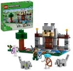 LEGO Minecraft Die Wolfsfestung - Kinder Spielzeug mit Einer Spielfigur, 2...