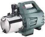 metabo Hauswasserautomat HWA 6000 Inox, 1300 Watt Hauswasserpumpe, Wasser