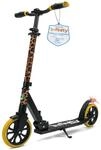 SereneLife Roller, Stabiler Cityroller, H&ouml;henverstellbarer Big Wheel Scooter,