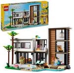 LEGO Creator Modernes Haus, 3-in-1-Set zum Umbauen in EIN Stadthaus oder eine