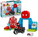 LEGO DUPLO Marvel Spins Motorrad-Abenteuer - Motorikspielzeug zur TV-Serie...