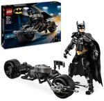 LEGO DC Batman: Batman Baufigur mit dem Batpod, Spielzeug zu den Filmen mit dem