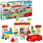 LEGO DUPLO Peppa Pig Supermarkt &ndash; Lernspielzeug zur F&ouml;rderung der Feinmotorik f&uuml;r
