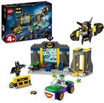 LEGO DC Batman Bath&ouml;hle mit Batman, Batgirl und Joker, Superhelden-Spielzeug,