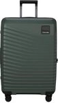 Samsonite Intuo - Spinner M, Erweiterbarer Koffer, 69 cm, 79/87 L, Gr&uuml;n (Olive