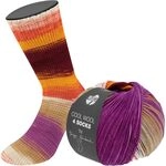 LANA GROSSA Cool Wool 4 Socks Print | Bedrucktes Merino-Sockengarn aus mehrfach LANA GROSSA Cool Wool 4 Socks Print | Bedrucktes Merino-Sockengarn aus mehrfach