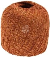 LANA GROSSA Brillino | Beilaufgarn mit farbigem Lurexfaden | Handstrickgarn aus 83%
