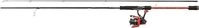 ABU GARCIA 1531501 Max X spinnruten und Rollen combo set, Black/Red, 10-30g| 2.44 m