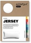 schlafgut Easy Mako-Jersey Kissenbezug 40x80 cm Full-White (Wei&szlig;) &ndash; 100%...