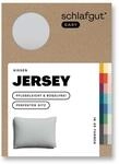 schlafgut Easy Jersey Kissenbezug 60x80 cm 100% Baumwolle, Grey Light