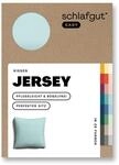 schlafgut Easy Mako-Jersey Kissenbezug 80x80 cm Petrol Light (Hellt&uuml;rkis) &ndash;...