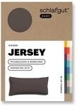 schlafgut Easy Jersey Kissenbezug 40x80 cm 100% Baumwolle, Sand Deep