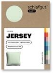 schlafgut Easy Mako-Jersey Kissenbezug 40x40 cm Green Light (Hellgr&uuml;n) &ndash; 100%