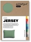 schlafgut Easy Mako-Jersey Kissenbezug 60x80 cm Green Mid (Gr&uuml;n) &ndash; 100%...