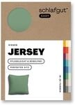schlafgut Easy Mako-Jersey Kissenbezug 80x80 cm Green Mid (Gr&uuml;n) &ndash; 100%...