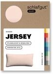 schlafgut Easy Mako-Jersey Kissenbezug 40x80 cm Red Light (Hellrot) &ndash; 100%