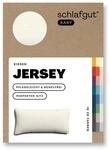 schlafgut Easy Mako-Jersey Kissenbezug 40x80 cm Yellow Light (Hellgelb) &ndash; 100%